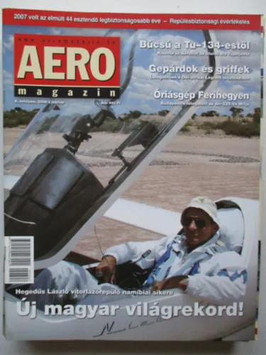 8 db Aero magazin X. évfolyam, 2008. 2,3,4,5,6,7,8,9. számok Alacsony ár