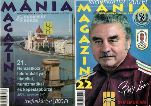 3 db Mánia Magazin 2004. (22., 23., 24. számok együtt) Legjobb ár