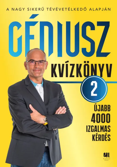 Géniusz 2. kvízkönyv - Újabb 4000 izgalmas kérdés Kedvezményes ár