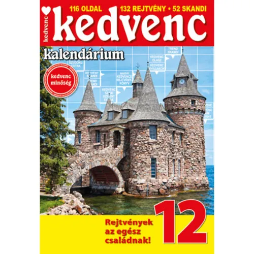 Szuper ajánlat Kedvenc Kalendárium 2025/12