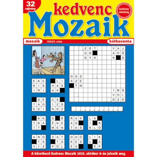Exkluzív ajánlat Kedvenc Mozaik 2025/05