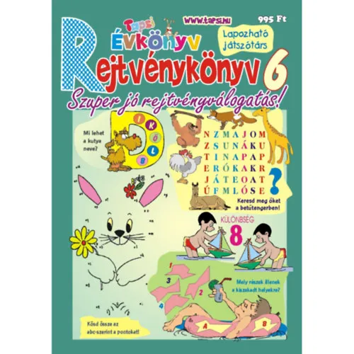 Kihagyhatatlan ajánlat Tapsi Rejtvénykönyv 6.