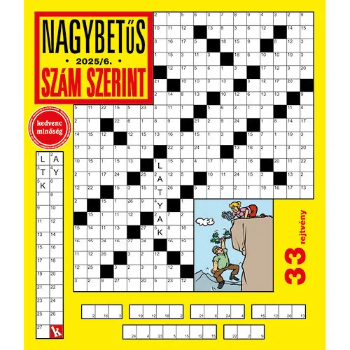 Nagybetűs Szám Szerint 2025/6 Legkelendőbb