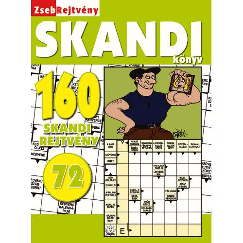 Népszerű ZsebRejtvény Skandi könyv 72.