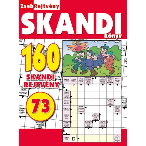 Kiárusítás ZsebRejtvény Skandi könyv 73.