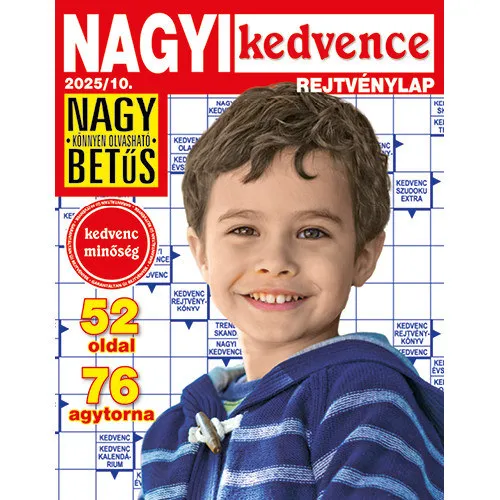 Rendeld meg most Nagyi kedvence rejtvénylap 2025/10