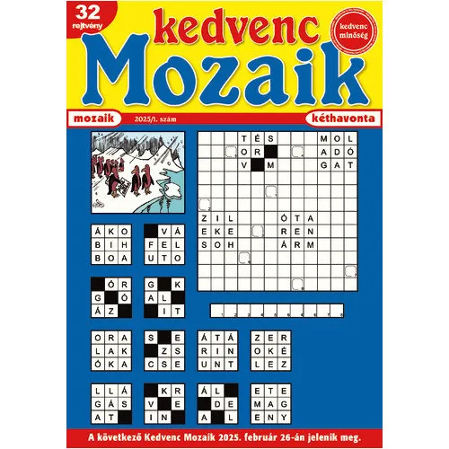 Kedvenc Mozaik 2025/01 Ajánlat