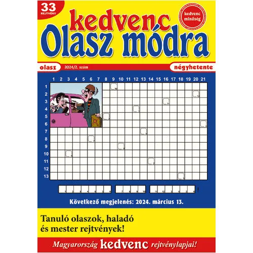 Kedvenc Olasz módra 2024/2 Árcsökkenés