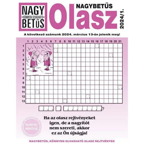 Nagybetűs Olasz 2024/1. Korlátozott ajánlat