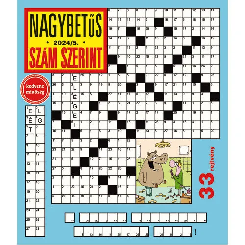 Nagybetűs Szám Szerint 2024/5 Kedvezményes ár