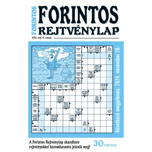 Forintos Rejtvénylap 2024/4. Szuper ajánlat