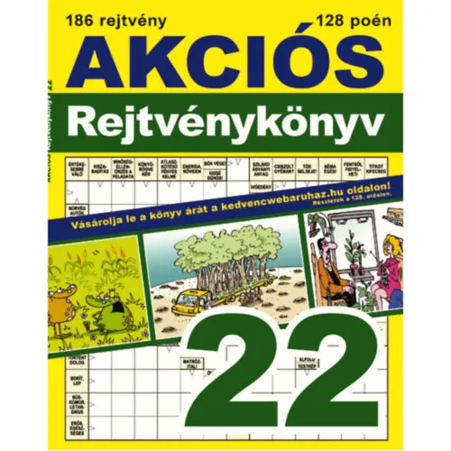 Akciós Rejtvénykönyv 22. Prémium
