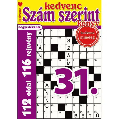 Kedvenc Szám Szerint Könyv 31. Szuper akció