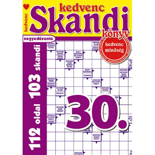 Olcsóbb Kedvenc Skandi Könyv 30.