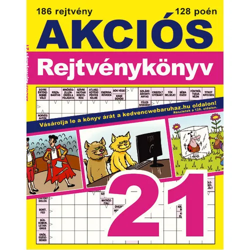 Akciós Rejtvénykönyv 21. Csak ma