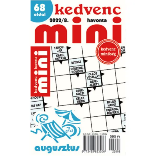 Szezonális akció Kedvenc Mini 2022/08.