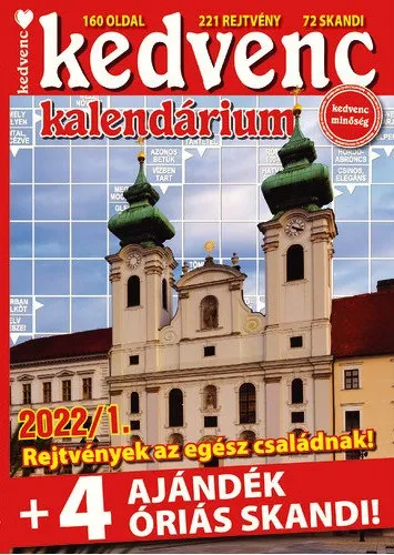 Kedvenc Kalendárium 2022/1 Rendeld meg most