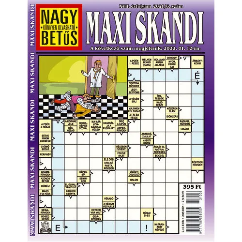 Nagybetűs Maxi Skandi 2021/6. Korlátozott ajánlat