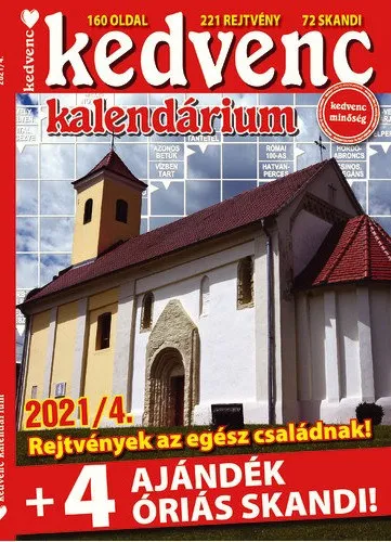 Akciós ár Kedvenc Kalendárium 2021/4