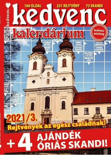 Kedvenc Kalendárium 2021/3 Árcsökkenés