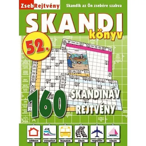 ZsebRejtvény Skandi Könyv 52. Végkiárusítás