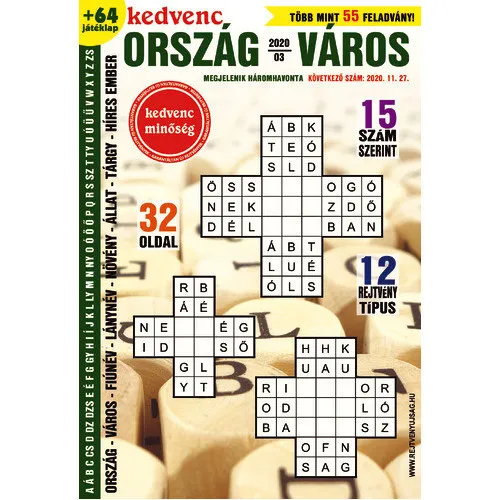 Kedvenc Ország Város 2018/1 Outlet