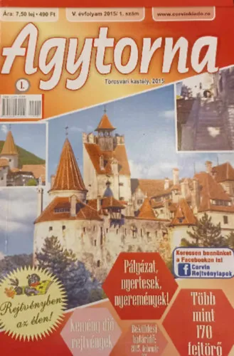 Agytorna - Törcsvári kastély 2015 - V. évf. 2015/1. szám Vásárlói kedvenc