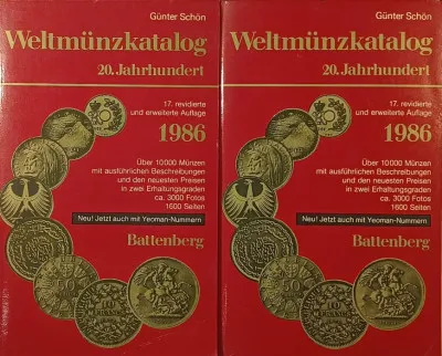 Weltmünzkatalog 1986 I-II. - 20. Jahrhundert Vedd meg online