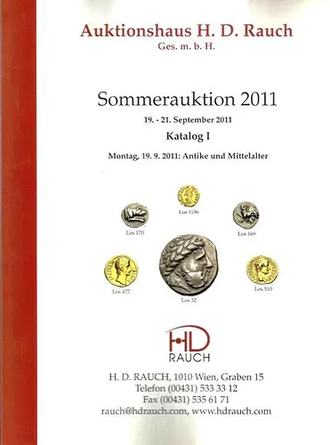 Auktionshaus H.D. Rauch - Sommerauktion 2011 (Aukciós katalógus német nyelven) Vedd meg online