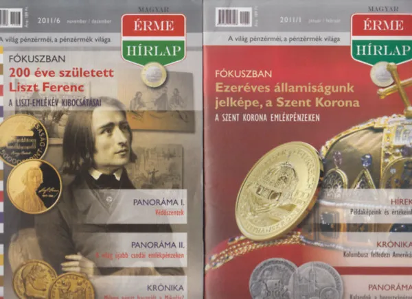 Utolsó esély Magyar ÉrmeHírlap 2011/1-6. (teljes évfolyam, lapszámonként)