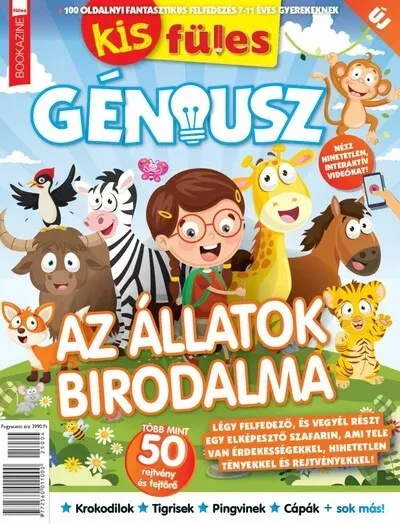 Füles Bookazine - Az állatok birodalma - Brezvai Edit szerk. Azonnal elérhető