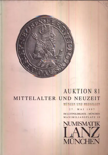 Numismatik Lanz München Auktion 81. (27. mai, 1997) Outlet