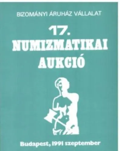 17. numizmatikai aukció (1991. szeptember, BÁV) Kedvezmény