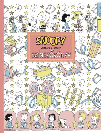 Akció Snoopy színezőkönyv