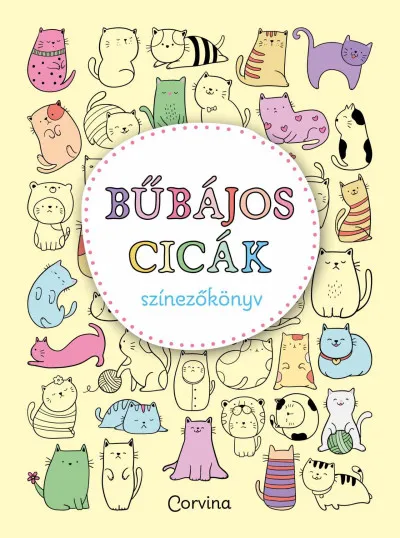 Biztonságos fizetés Bűbájos cicák - Színezőkönyv