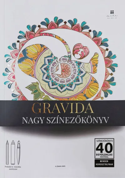Gravida - Nagy színezőkönyv Legjobb ár