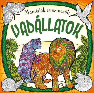 Biztonságos fizetés Mandalák és színezők - Vadállatok