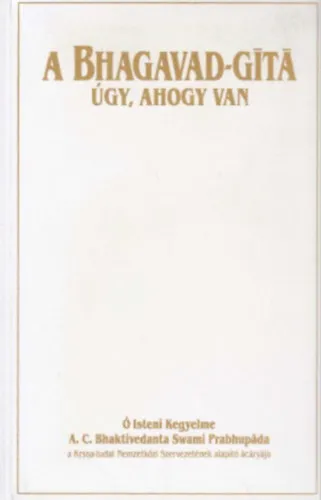 Azonnali szállítás A Bhagavad-gíta úgy, ahogy van