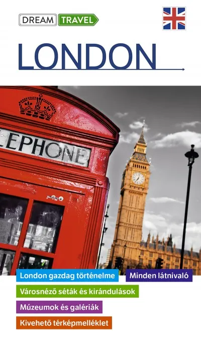 Expressz kézbesítés London útikönyv - kivehető térképmelléklettel