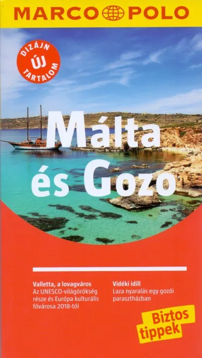 Málta és Gozo - Marco Polo - Útitérképpel Legkelendőbb