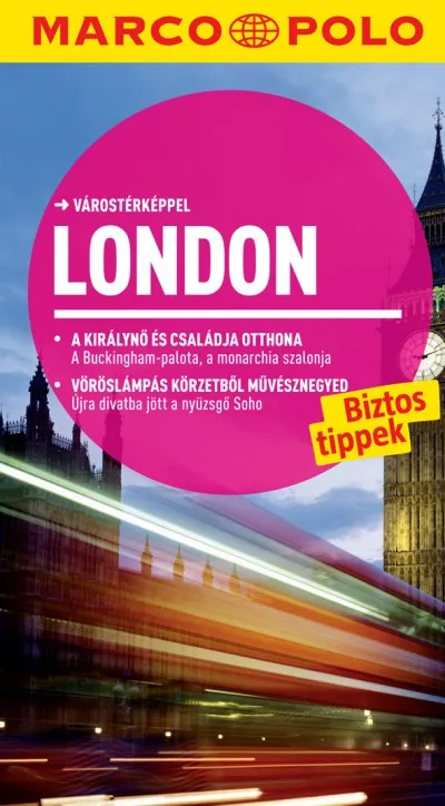 London - Marco Polo - Útitérképpel Kedvezmény