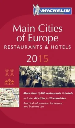 Main Cities of Europe - 2015 Michelin Red Guide Azonnali szállítás