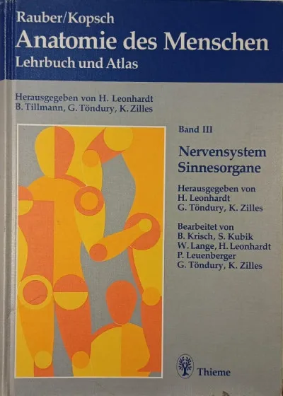Olcsó Anatomie des Menschen - Nervensystem, Sinnesorgane - Lehrbuch und Atlas Band III