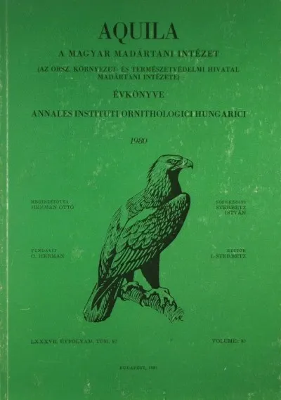 Akciós ár Aquila 1980 - A Magyar Madártani Intézet évkönyve