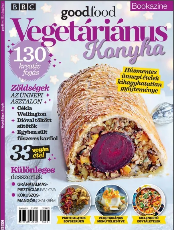 Bestseller VEGETÁRIÁNUS KONYHA - BBC GOODFOOD BOOKAZINE