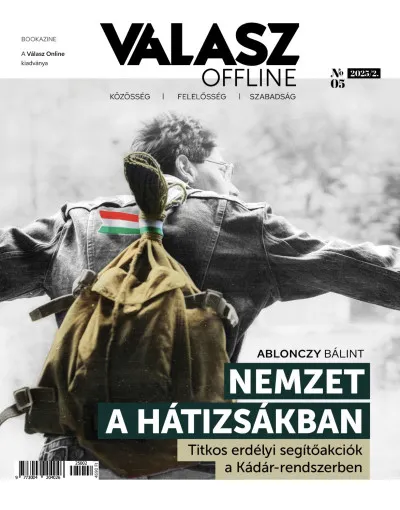 Nézd meg most Válasz Offline Bookazine - 2025/2. - Nemzet a hátizsákban - Titkos erdélyi segítőakciók a Kádár-rendszerben
