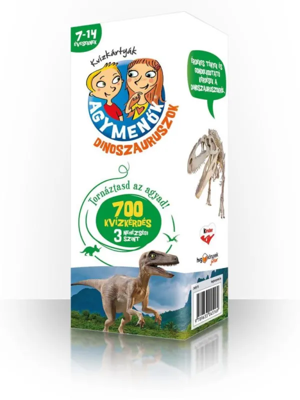 Kiárusítás AGYMENŐK KVÍZKÁRTYÁK - DINOSZAURUSZOK