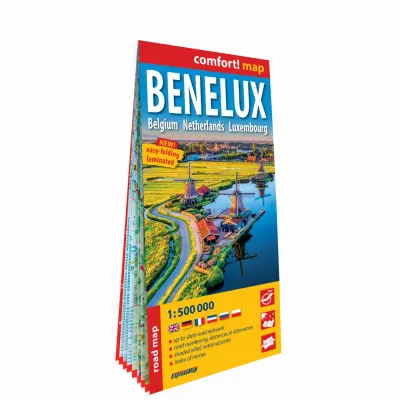 Benelux államok Comfort térkép Szuper ajánlat