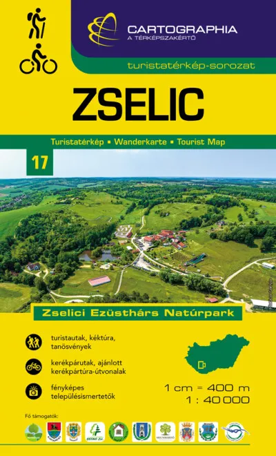 Gyors kiszállítás Zselic turistatérkép