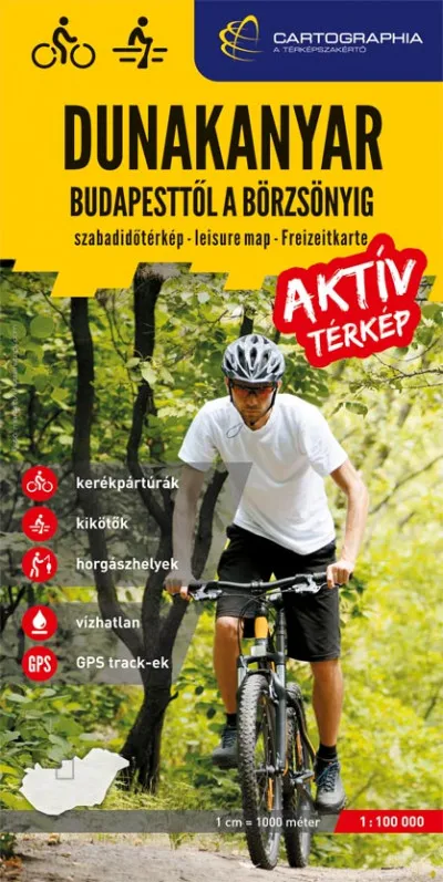 Dunakanyar - Budapesttől a Börzsönyig - Aktív térkép Legjobb ár